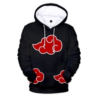 Men Anime Naruto 3D Hoodies Long Sleeve Pullover Sweatshirt