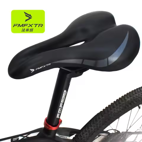 Bike Seat Cushion - Gel Padded Bike Seat Cover for Men Women Comfort Extra Soft Exercise Compatible 