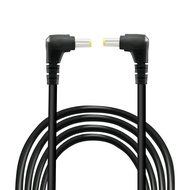 2 PCS DC 5.5MM x 2.5MM 90 Degree Male to Male Plug Cable, 18AWG Right Angle DC5525 Power C