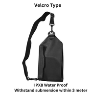 SG Stock Universal WaterProof PVC Beach Touch Sensitive Transparent Cross Body Shoulder Chest Phone Handphone Sling Pouch Bag