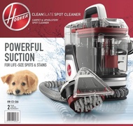 美國品牌 Hoover 超強轉動-重點去污點-床褥-地氈-布藝家俱-水濾式吸塵機 Cleanslate Spot Cleaner 百年家電 SPINSCRUB Life-Size Spots & St