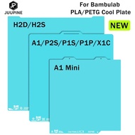 Cold Plate for Bambu Lab H2D H2S X1C P1S A1 3D Printer Double-Sided Build Plate Enhanced Low-Tempera