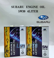 💯ORIGINAL💯 SUBARU ENGINE OIL SN 5W30 5W-30 5/30 5W 30 FOR GASOLINE ENGINES SUBARU MINYAK HITAM