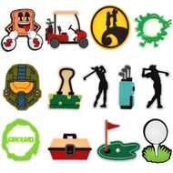 Shoes Charm Cartoon Golf Pvc Shoes Buckle Cartoon Shoes Decoration