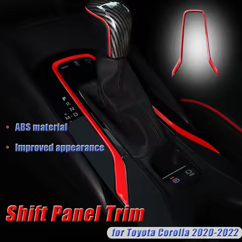 Car Gear Shift Panel Frame Strip Cover Trim for Toyota Corolla Altis Sedan Corolla Cross Accessories