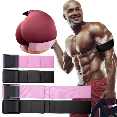 4PCS/SET BFR Rigid Blood Flow Restriction Band for Arms Legs Glutes BFR Training Workout Occlusion B
