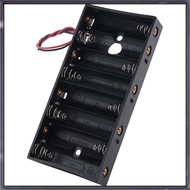 [A Z T K] New Plastic 8 X 1.5V AA 2A CELL Battery Holder Storage Box standard 12V Case With Lead Wir