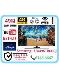 49吋 Smart TV UHD 4K Flat Samsung49NU8000 📺 # TV / 電視 / 三星
