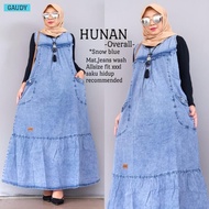 Hunan Overall Wanita Jumbo XXL Jumpsuit Jeans Wanita Hijab - Overall Dress Jeans Terbaru - Overall R