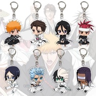 Anime BLEACH Character Model Aizen Sousuke Ulquiorra cifer Grimmjow Jeagerjaques Acrylic Keychains C