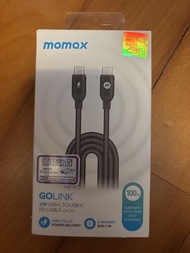 Momax GOLINK USB-C PD 充電線 2米 100W