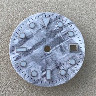 29MM Single-Date Watch Dial Blue Luminous for ETA2836 2824 8215 8200 821A 8205 Mingzhu 2813 Movement