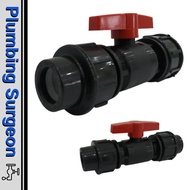 25mm Stop Valve Poly Valve Poly Pipe Fitting Poli Paip Plumbing Fitting Hdpe Fitting