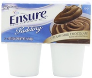 [USA]_Ensure Pudding, Creamy Milk Chocolate, 4-Ounce Cup, 4 Count, (Pack of 12) by Ensure