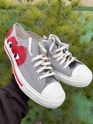 [29cm]五折出售Converse Jack Purcell Ox x CDG 低筒灰紅【171260C】川久保玲 愛心