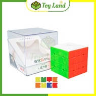 Rubik 4x4 QiYi MS Stickerless Có Nam Châm Rubic 4 Tầng 4x4x4 Không Viền Đồ Chơi Lắp Ráp Xếp Hình