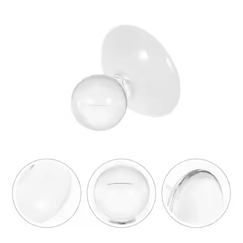 Glass Muller for Making Paint Mineral Pigment Grinding Pestle Flat Bottom Tool for Oil Watercolor Ar
