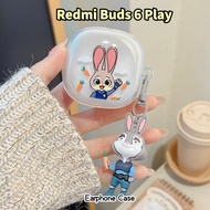 【Direct supply】For Redmi Buds 6 Play Case Summer Style Cartoon Soft Silicone Earphone Case Casing Co