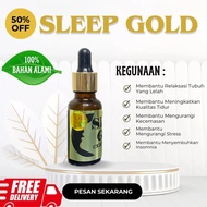 DEEP SLEEP | SLEEP GOLD - HERBAL CEPAT TIDUR DENGAN LELAP TETES 100% ORIGINAL AMPUH DIJAMIN MANJUR