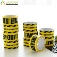 SUVE Warning Tape, Black Character DO NOT ENTER Caution Signs Adhesive Tape, Tool KEEP OUT Halloween