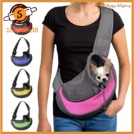 ikqph Pet Puppy Carrier Outdoor Travel Dog Cat Shoulder Bag Mesh Oxford Single Comfort Sling Handbag