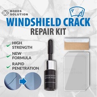 VBS Glass Repair Fluid Car Glass Crack Repair Glue Window Scratch Renovate Fluid Car Windscreen Repa