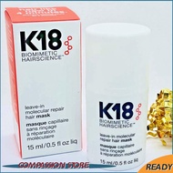 K18 Biomimetic Hairscience Leave In Molecular Repair Hair Mask Bond Building and Breakage Hair Treat