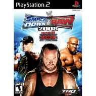 PS2 GAME DVD - WWE SmackDown VS Raw 2008