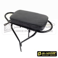 16 Inch Plain Black Bicycle Rear Luggage Sponge Foam