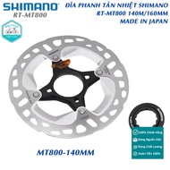 Đĩa Phanh Thắng Tản Nhiệt Xe Đạp Shimano RT MT800 140mm / 160mm – Ice Technologies Freeza Chính Hãng