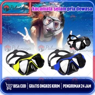 Kacamata Selam Laut PVC Dewasa Anak Anti Kabut/Alat Selam/Snorkling Original Speed/Kacamata Selam Sc