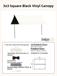 GLAMPING | Rainproof Sunscreen Tent