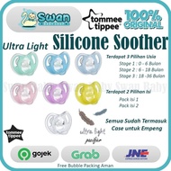 Tommee Tippee Ultra Light Silicone Soother / Empeng Bayi