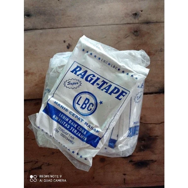 RAGI LBC | RAGI TAPE/PEUYEUM SUDAH BPOM