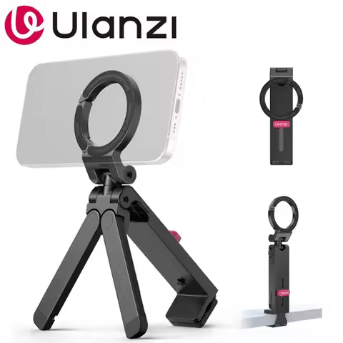 Ulanzi MA88 MagLock Phone Holder Mount 3-in-1 Magnetic Clamp Tripod Selfie Stick With Mantis Mode Fo