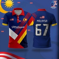 Merdeka 67 T-Shirt Merdeka 2024 T-shirt Malaysia Merdeka 67 Special Edition New Independent 67 Editi