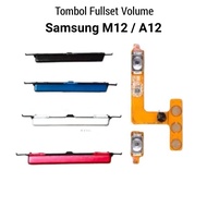 TOMBOL Flexible Volume + Button For Samsung M12 Flexible Volume A12/ For Samsung Galaxy M12 A12/