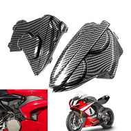On Sale PANIGALE V2 Carbon Fiber Engine Covers Protection Case For DUCATI PANIGALE V2 899 959Motorcy