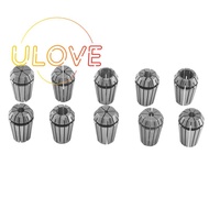 10pcs ER20 Precision Spring Collet Set CNC Milling Lathe Tool ER20 Spring Collet Chuck