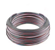 AANAN 10m 2pin 3pin 4pin 5pin電線22AWG 20AWG 18AWG WS2812B WS2813 5050 RGBWフレキシブル 導いたケーブルコネクタ延長ワイヤ(5pi