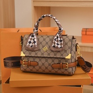 Halloween Mumu Select M411 Korean Vintage Printed Textured Leather Bag Woman Crossbody Bags With Twi