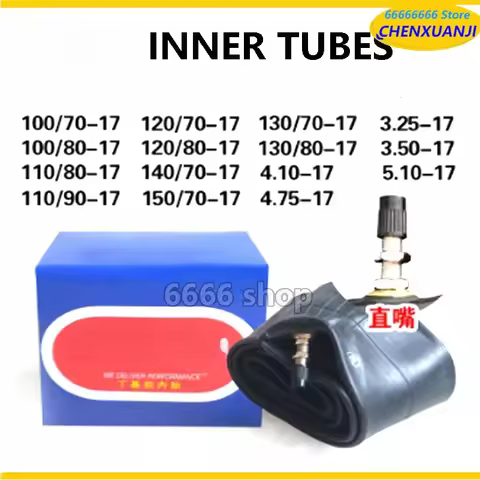 17inch Motorcycle Inner Tube 2.25/2.50-17 4.60-17 110/90-17 110/80-17 80/90-17 1.85-17 90/90-17