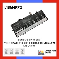 LENOVO L18M4P72 L18L4P71 L18C4P71 THINKPAD X1C 2019 02DL005 ThinkPad X1 YOGA GEN 5 LAPTOP BATTERY