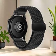 1pc 18mm20mm22mm Braided Magnetic Loop Compatible With Sam Galaxy Watch 7/6/5/4 40mm44m/6 Classic 43