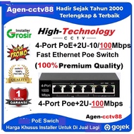 Poe Switch PoE Switch/ 4 Port + 2Uplink HighTech10/100 Mbps Base-TX 2RJ45 Port Price