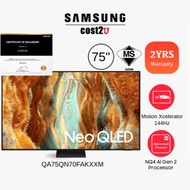 Samsung 55/65/75 Inch QN70F Neo QLED 4K Smart AI TV (2025) | QA55QN70FA QA65QN70FA QA75QN70FA (Telev