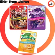 Bourbon Fettuccine Gummy Italian Grape Flavor/Italian Lemon Flavor/Cola Flavor【Direct from Japan】