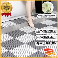 Anti Slip Bathroom Mat Floor Mat Bathroom Non Slip Mat Tikar Getah Tebal Tikar Getah Lantai Kitchen Mat PVC Bilik Air