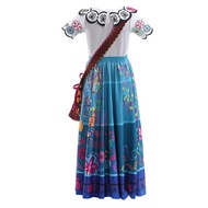 Charm Princess Encanto Mirabel Dress with Bag - Kids Party Costume