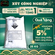 Soda Flakes (NaOH) - China 25Kg Bag